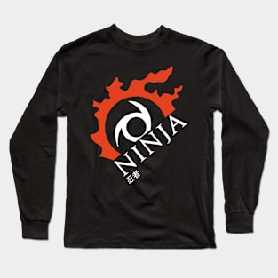 Ninja - For Warriors of Light & Darkness Long Sleeve T-Shirt